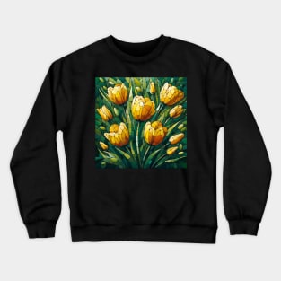 Tulip Flower Crewneck Sweatshirt